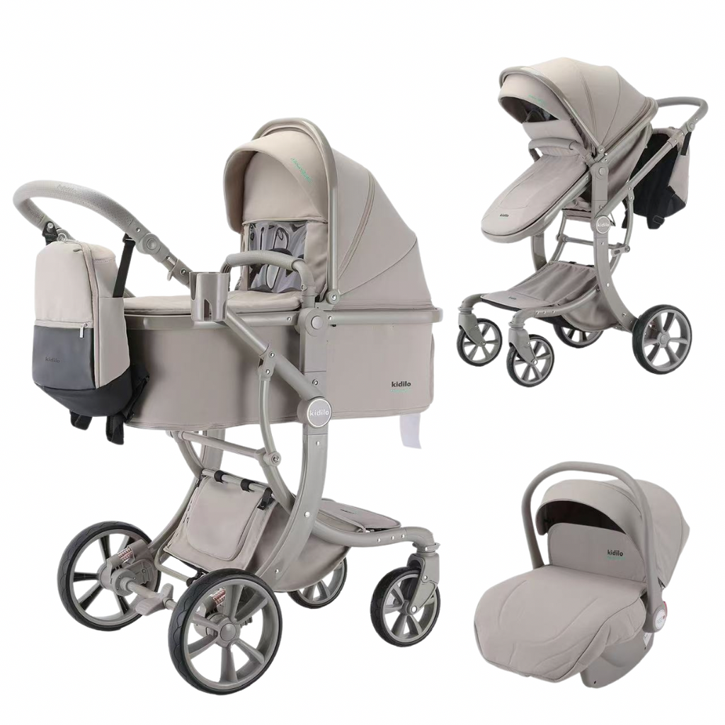 Karrocë Kidilo - Set 3në1 Lucca