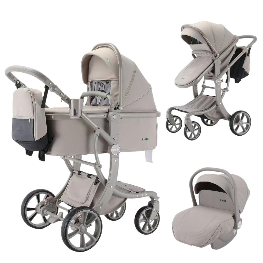 Karrocë Kidilo - Set 3në1 Lucca