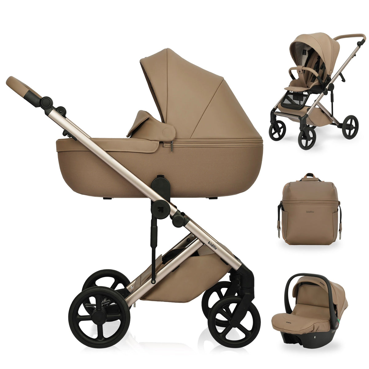 Karrocë Kidilo - Set 4në1 Pesaro