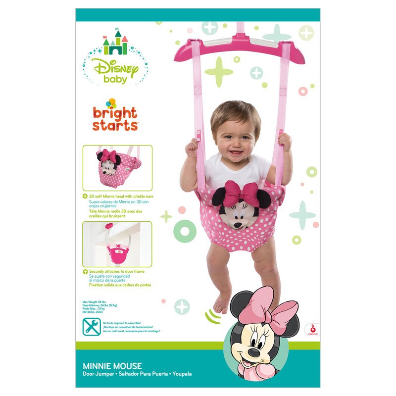 Jumping për bebe Minnie Mouse – Door Jumper