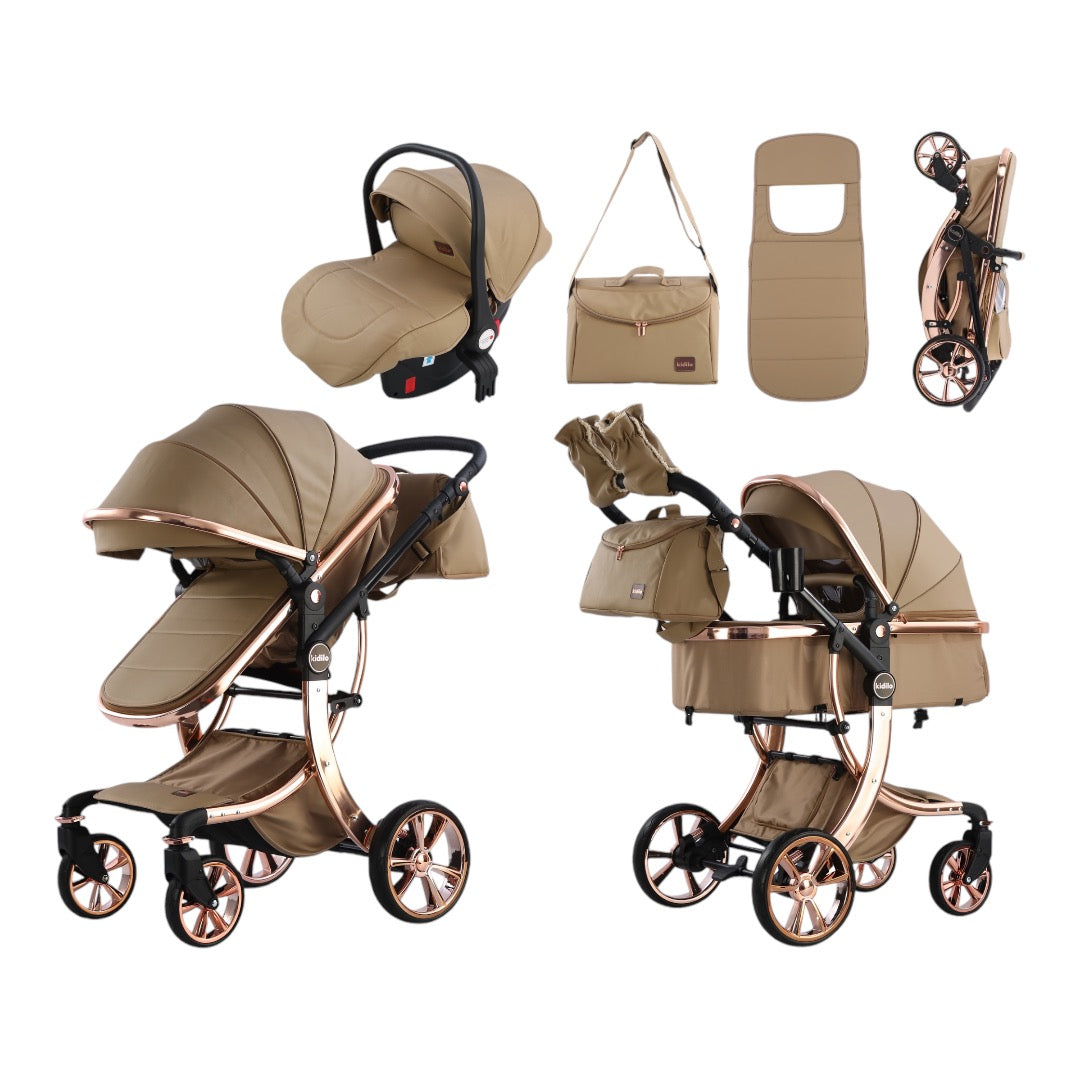 Karrocë Kidilo - Set 3në1 Milano