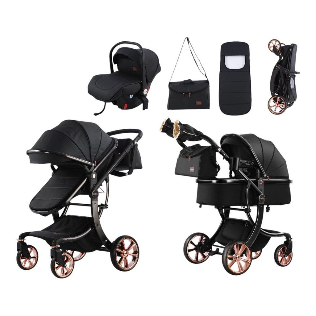 Karrocë Kidilo - Set 3në1 Milano