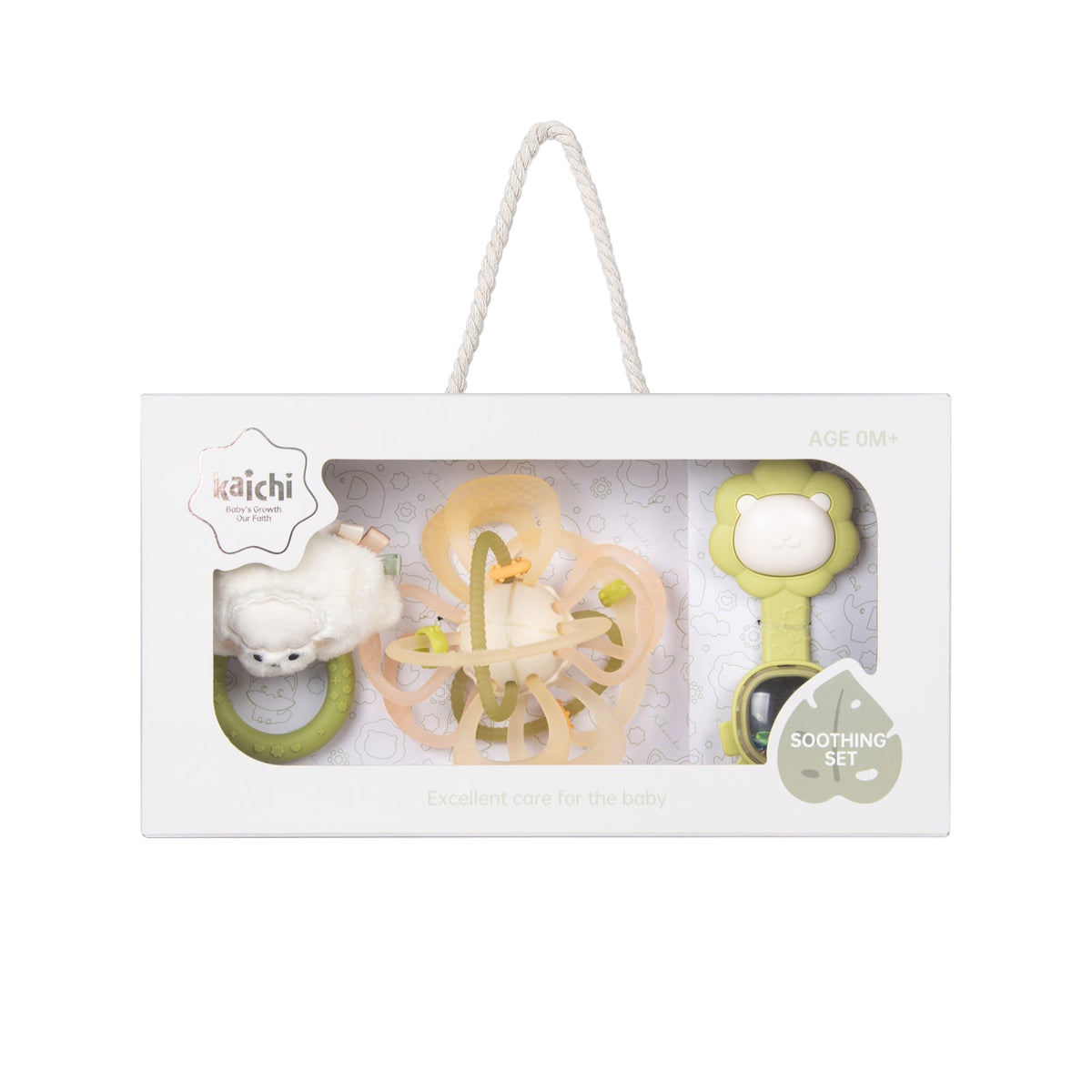 Set Lodrash për Dalje Dhëmbësh – Teether Silikoni