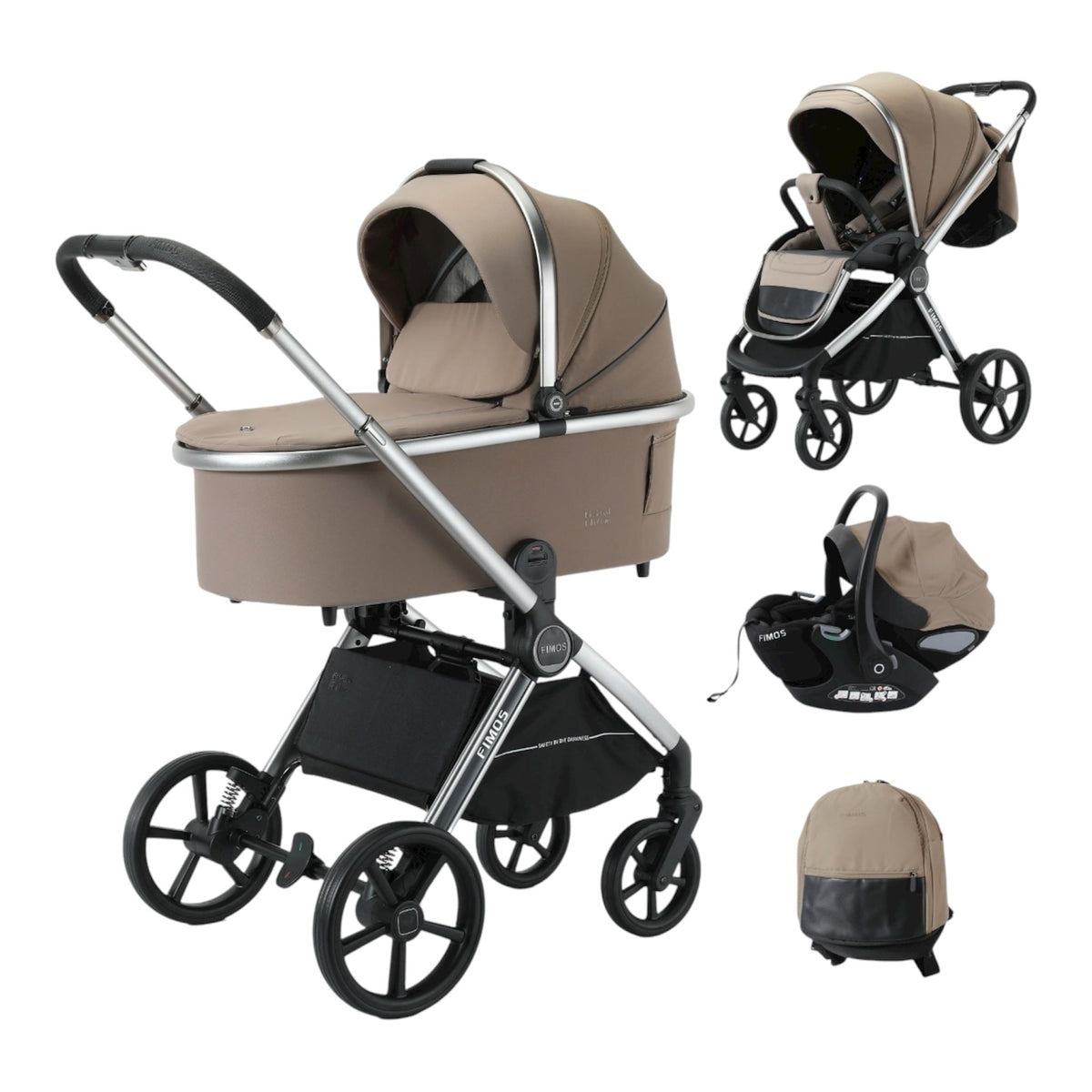 Karrocë Fimos - Set 4në1