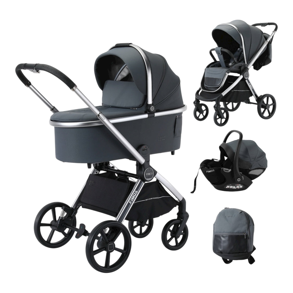Karrocë Fimos - Set 4në1