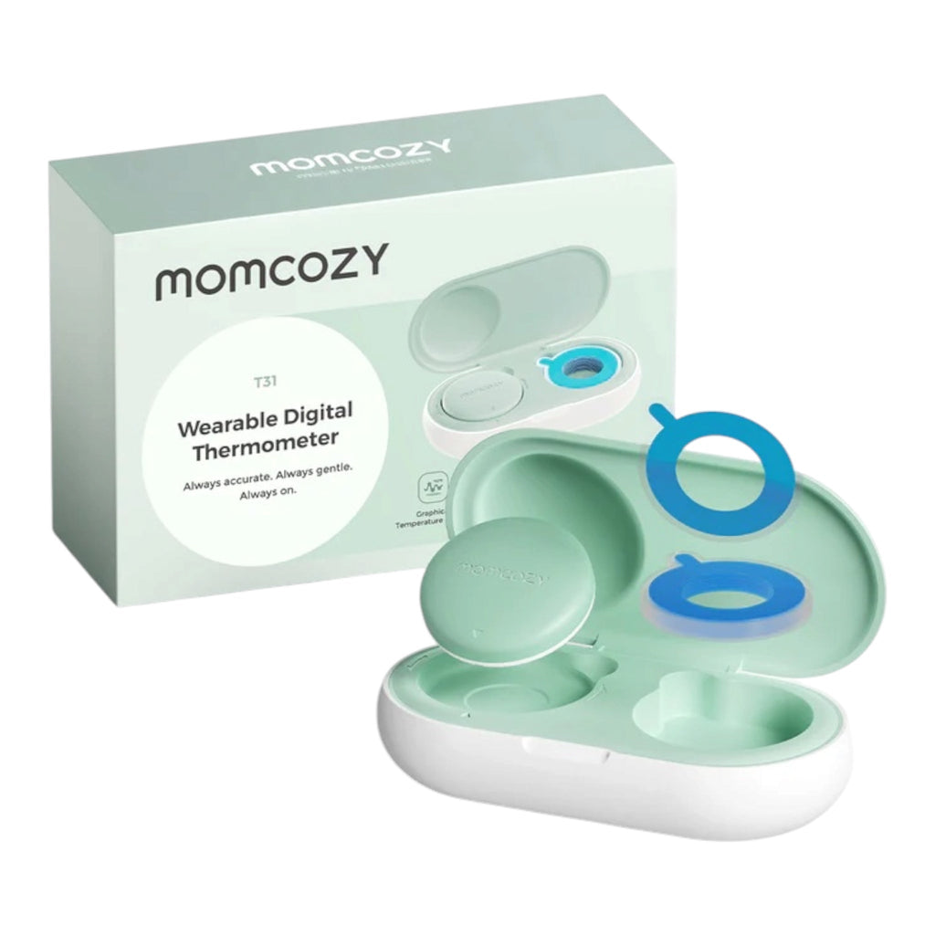 Termometër Momcozy inteligjent për bebe T31 Smart, wearable, me aplikacion, Bluetooth