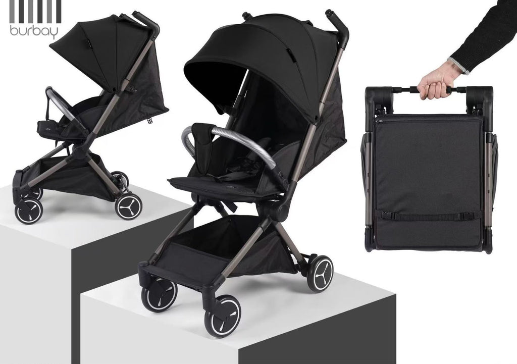 Karrocë Bebe Burbay – Kompakte dhe e Palosshme