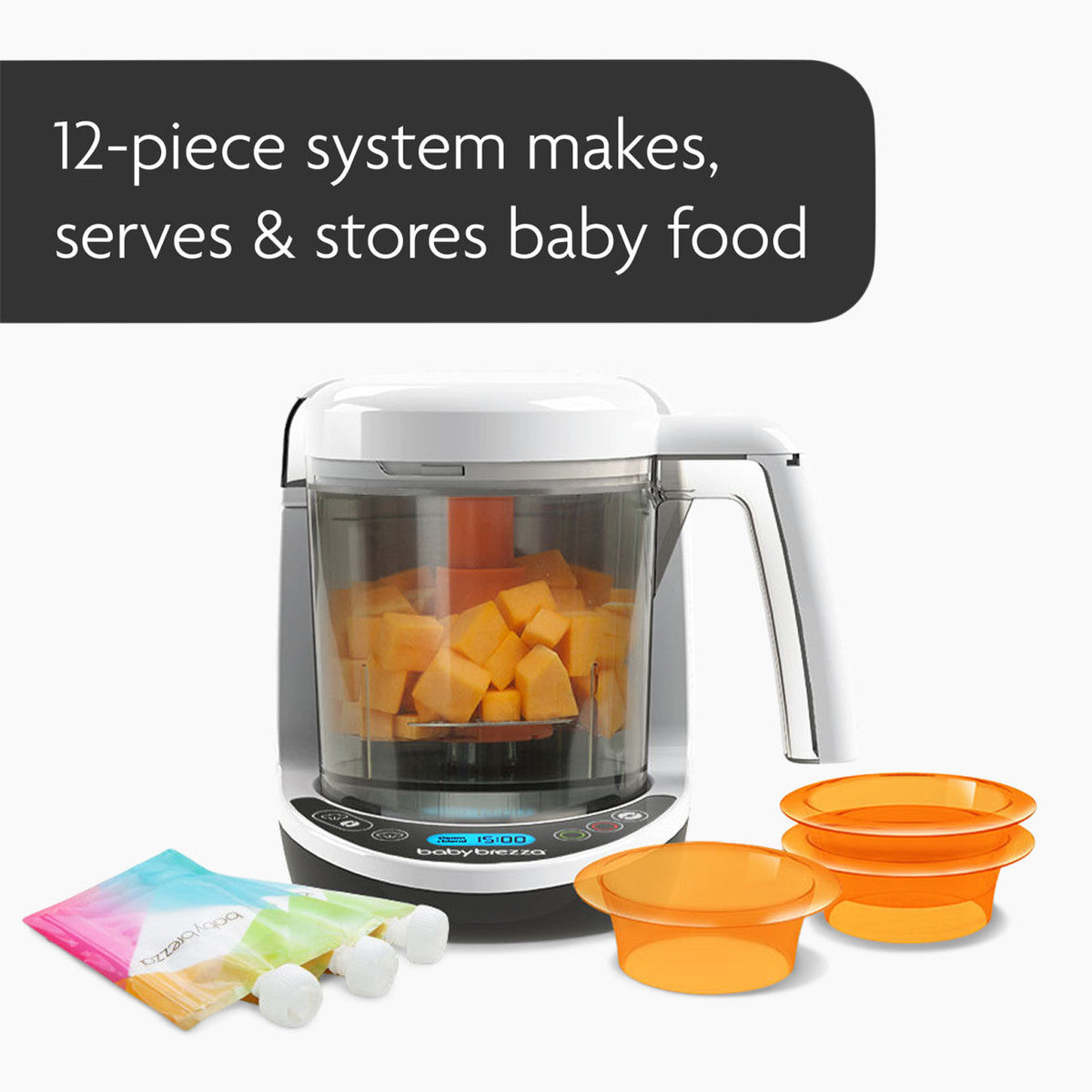 Baby Brezza One Step Food Maker Deluxe – Prodhues Ushqimi për Foshnja