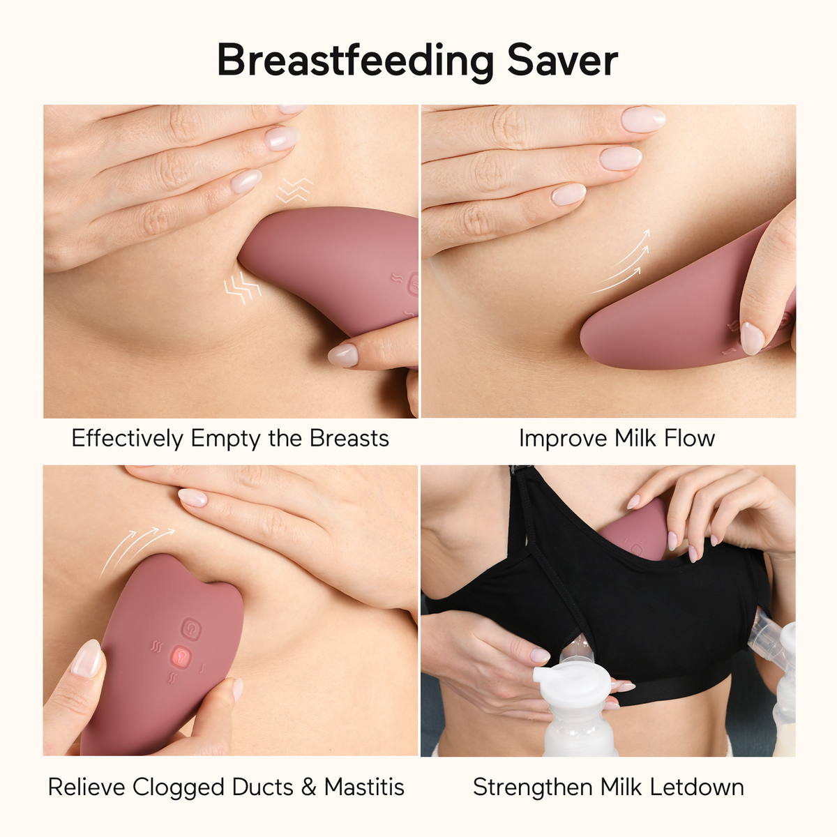 Momcozy Masazhues per Laktacion (Kneading Lactation Massager)