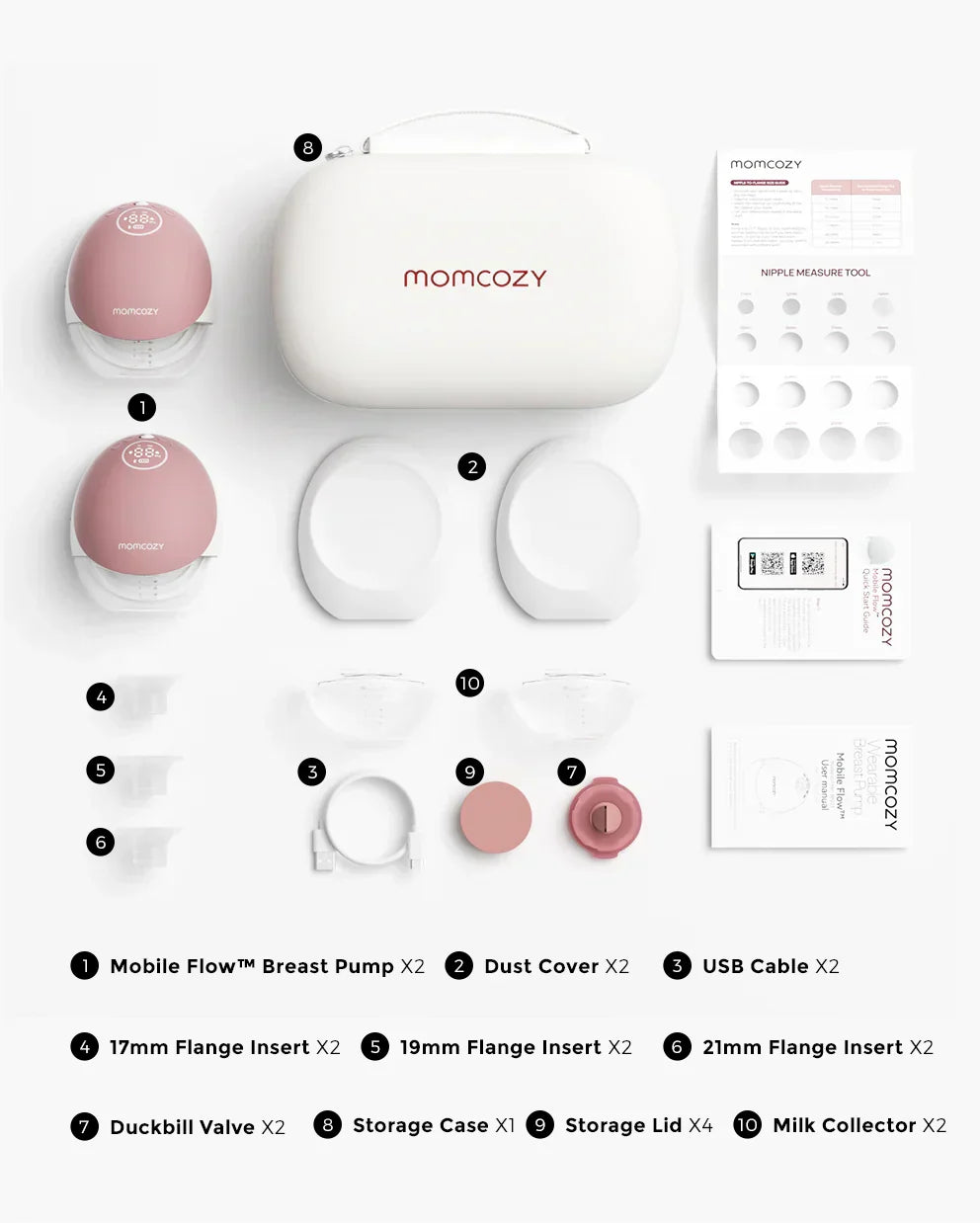 Momcozy M9 – Pompa Gjiri Portative (Double Pack)