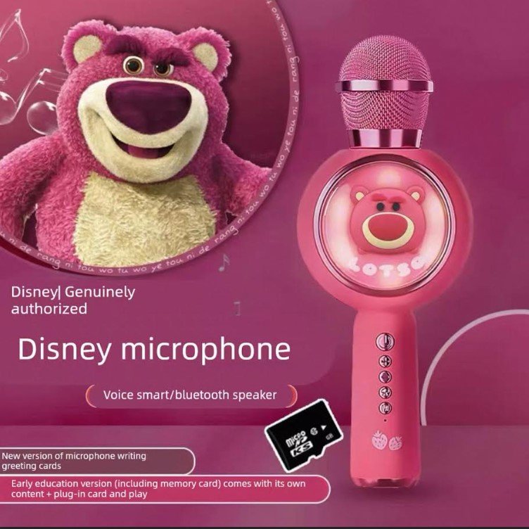 Mikrofon Karaoke për Fëmijë me Bluetooth – Lodër Muzikore Interaktive