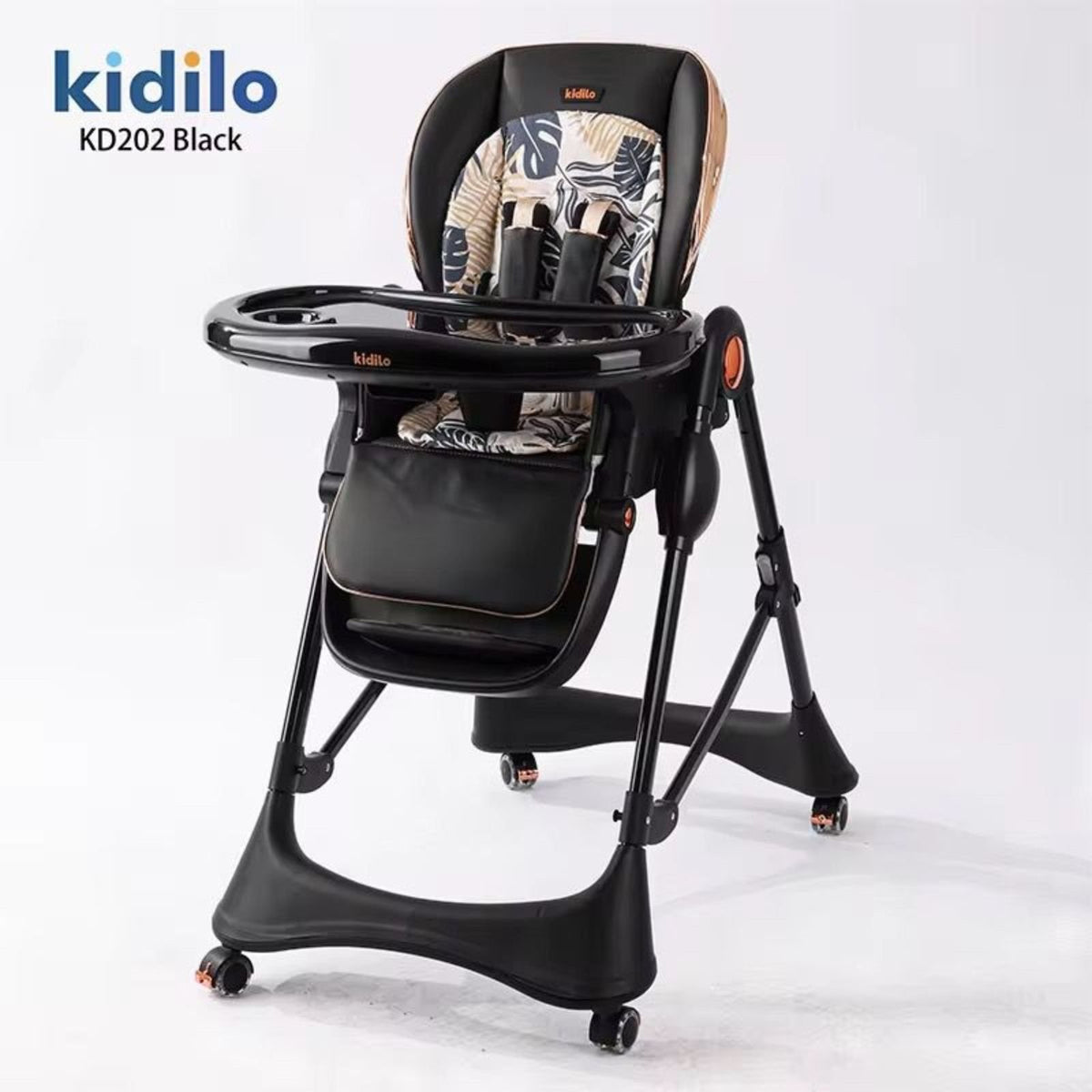 Karrige Ushqimi Kidilo KD202 Black — Komoditet &amp; Siguri për Fëmijën