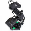 Karrocë + Car Seat “The Littles” — Set i Plotë (Black)