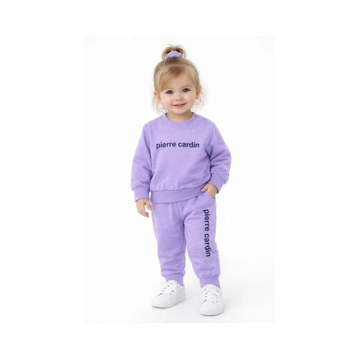 Set sportiv për fëmijë Pierre Cardin – ngjyrë lejla (2 pjesë)