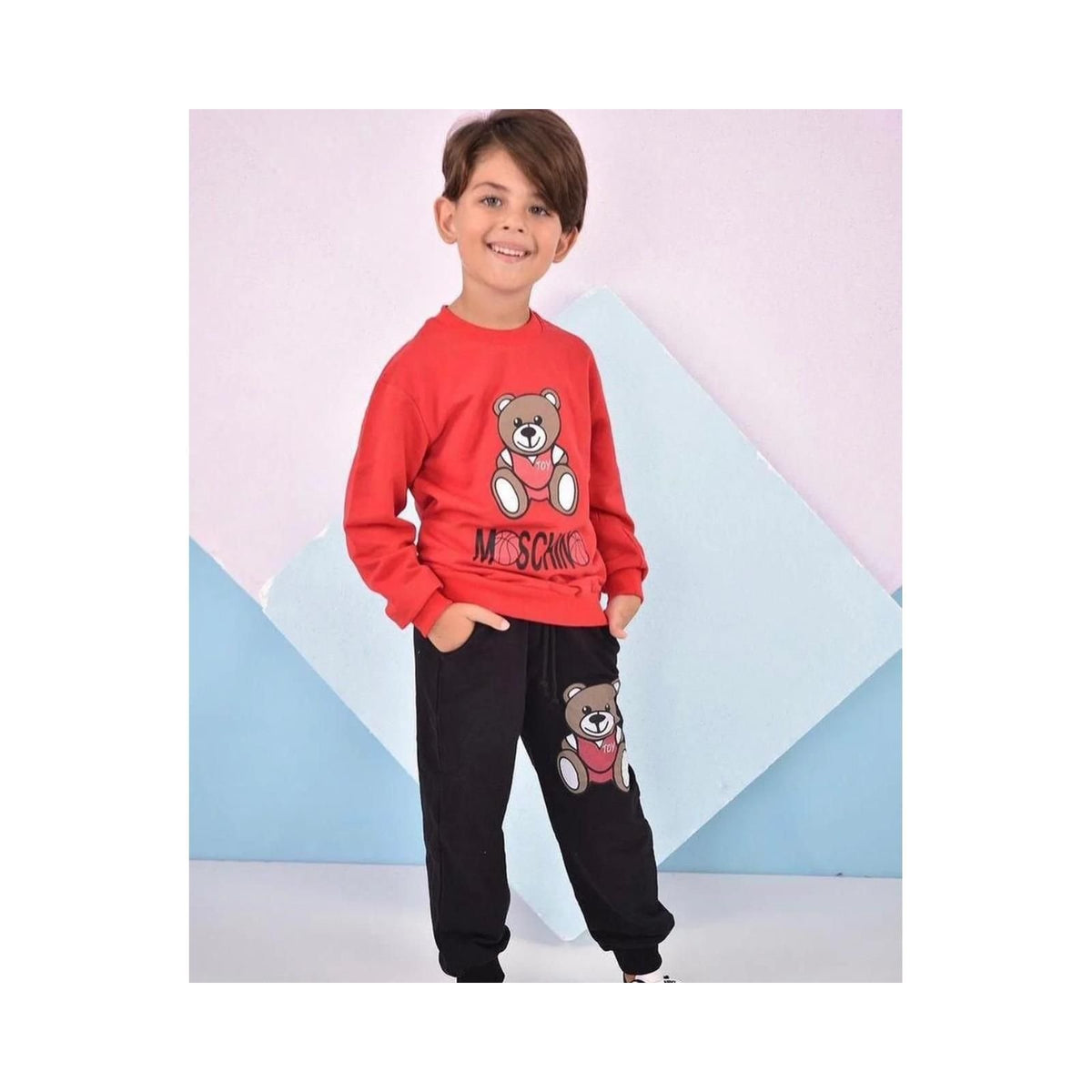 Set për fëmijë Moschino – 2 pjesë (bluzë + pantallona)