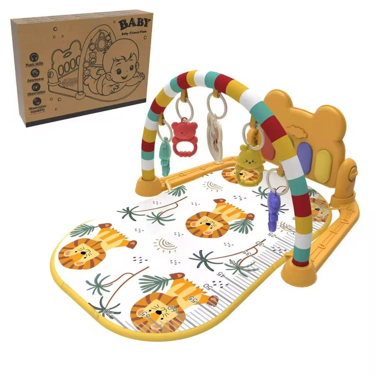 Baby Fitness Piano – Rritet bashkë me beben