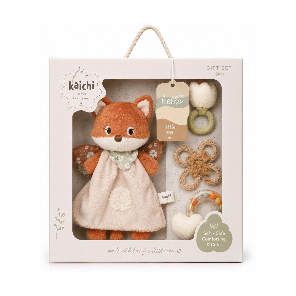 Kaichi Baby’s First Friend – Gift Set për Bebë 0M+