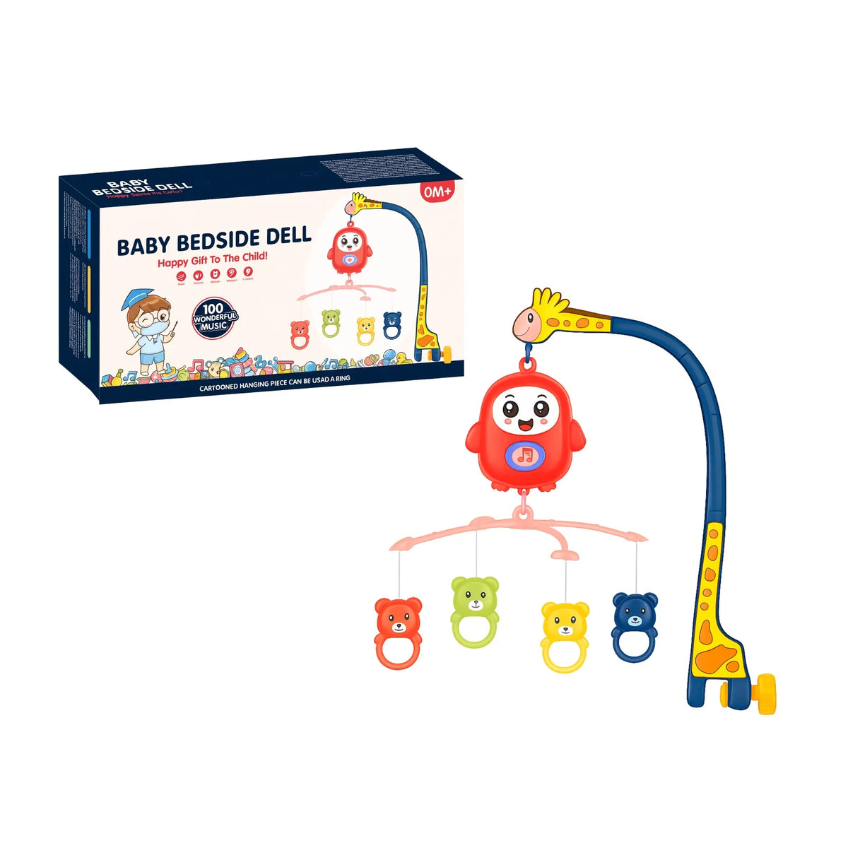 Mobile Muzikore për Krevat Bebe – Baby Bedside Dell