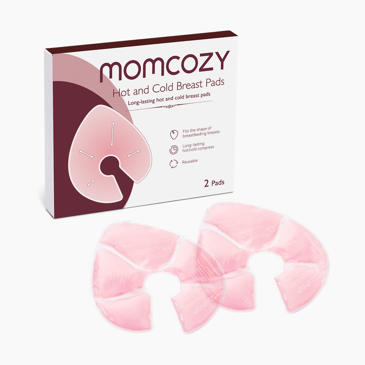 Momcozy BF008 – Jastëkë Terapie për nënat (Hot & Cold), Set 2 Copë