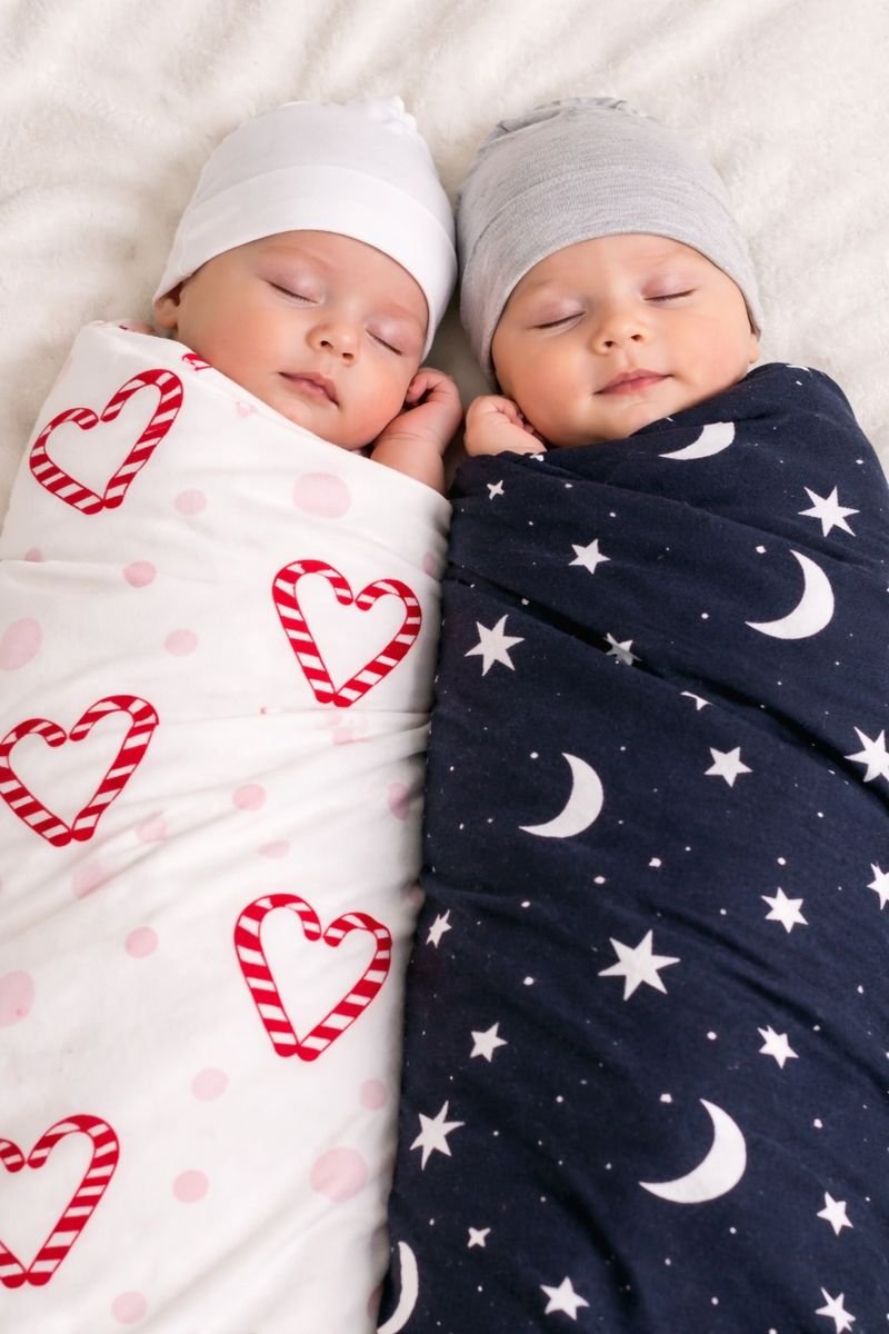 Set Batanijesh Swaddle për Bebë – 2 Copë