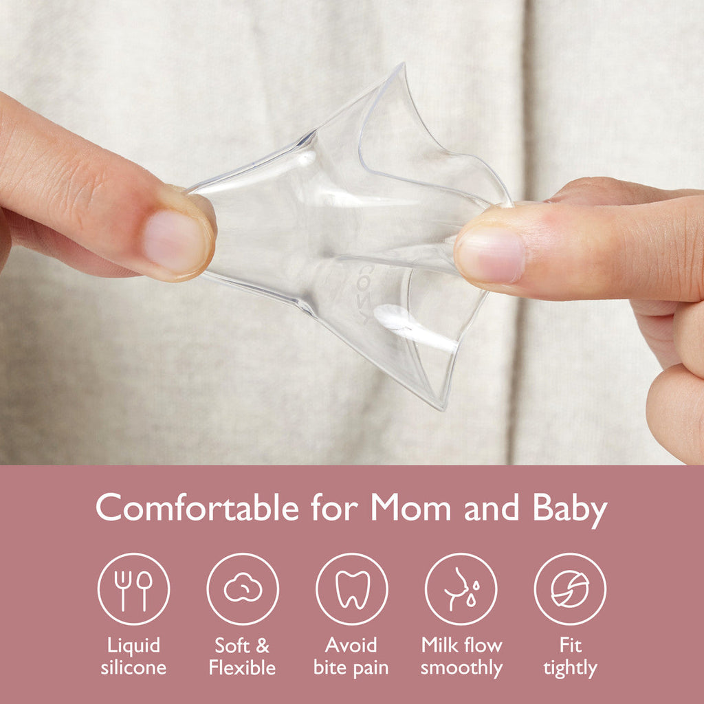 Mburoja silikoni për gjidhënie Momcozy Silicone Contact Nipple Shields