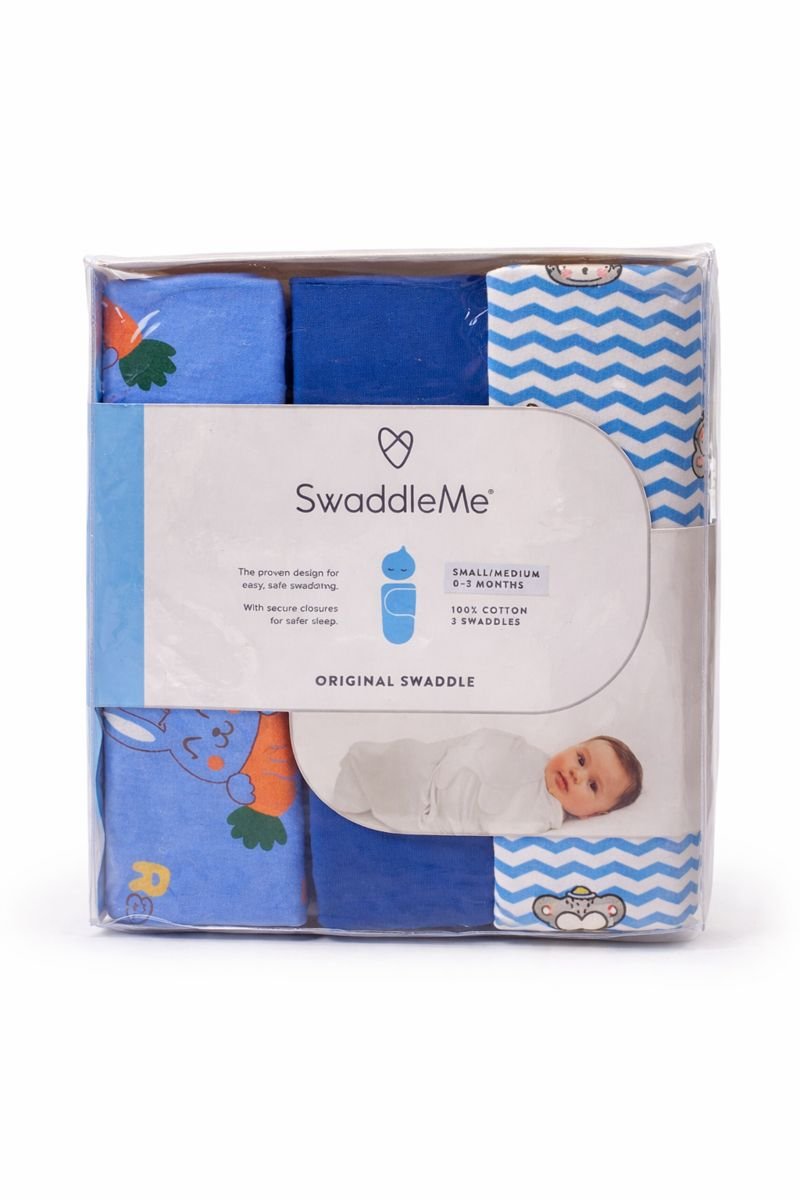 SwaddleMe Original Swaddle – Set Blu për Bebe