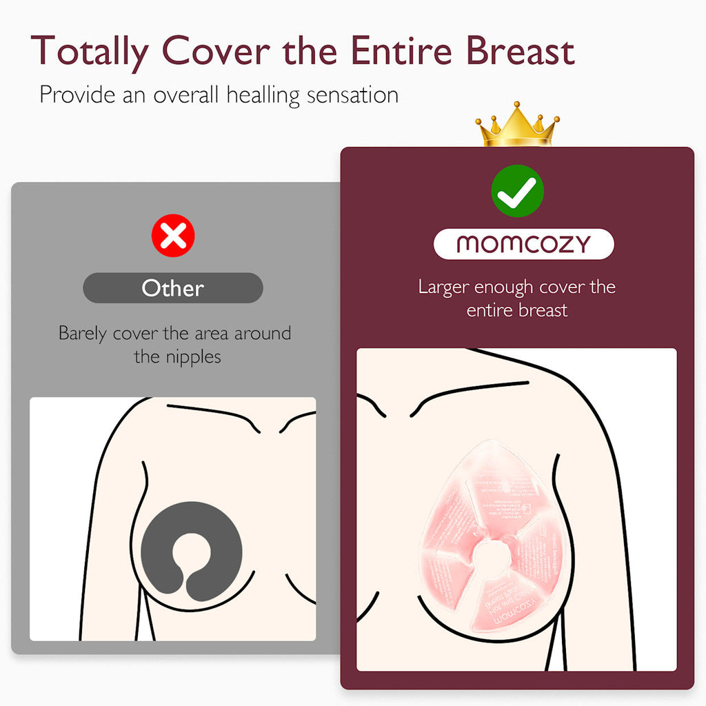 Momcozy BF008 – Jastëkë Terapie për nënat (Hot & Cold), Set 2 Copë
