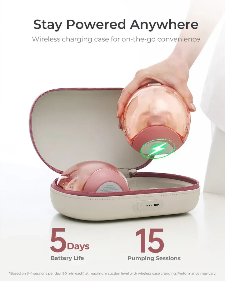 Pompë gjiri elektrike Momcozy Air 1 Ultra-Slim, hands-free