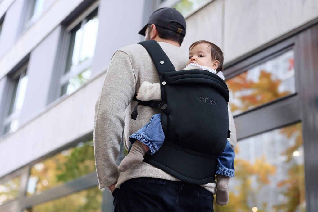 Kangur për bebe Anex WhizHug (baby carrier), ergonomik, nga newborn deri toddler
