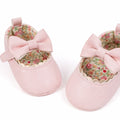 Patika Pink për Bebe me Fjongo