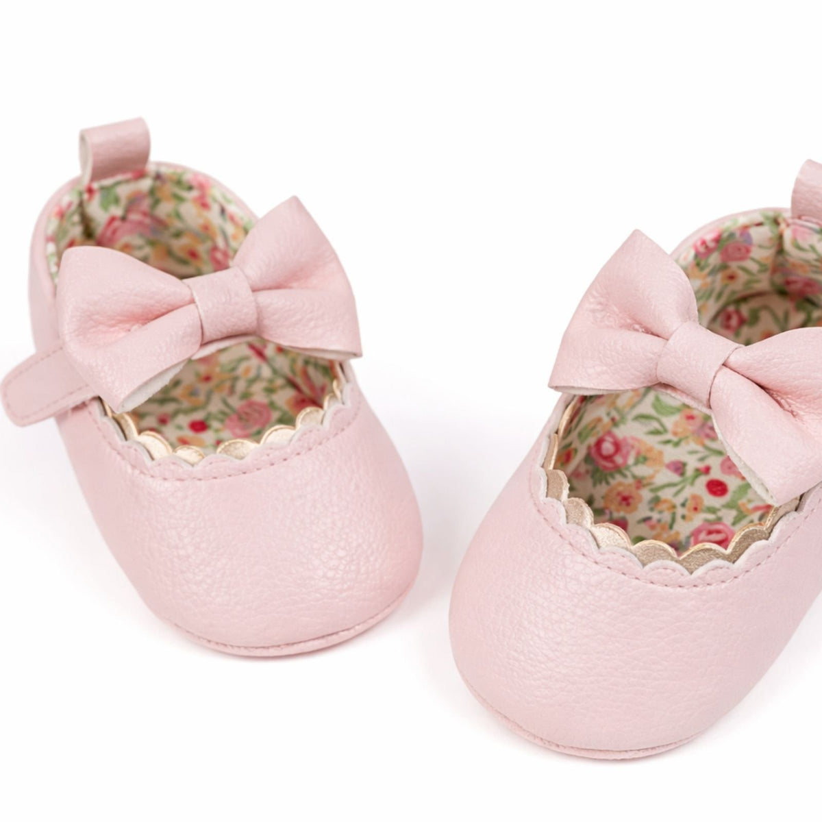 Patika Pink për Bebe me Fjongo