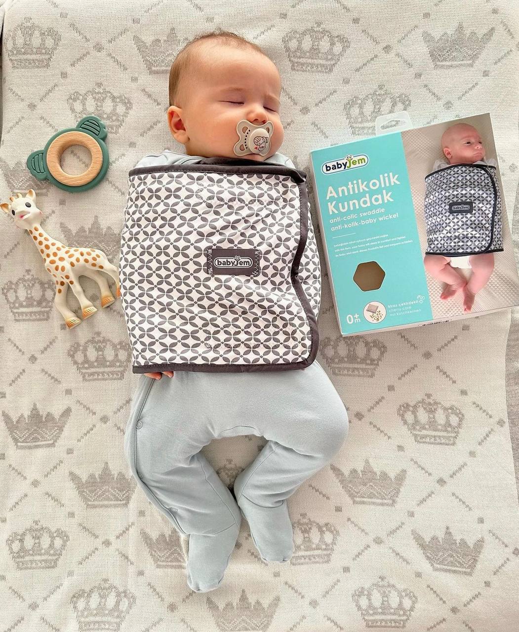 Mbështjellës për Duar me Bërthama të Qershisë BabyJem