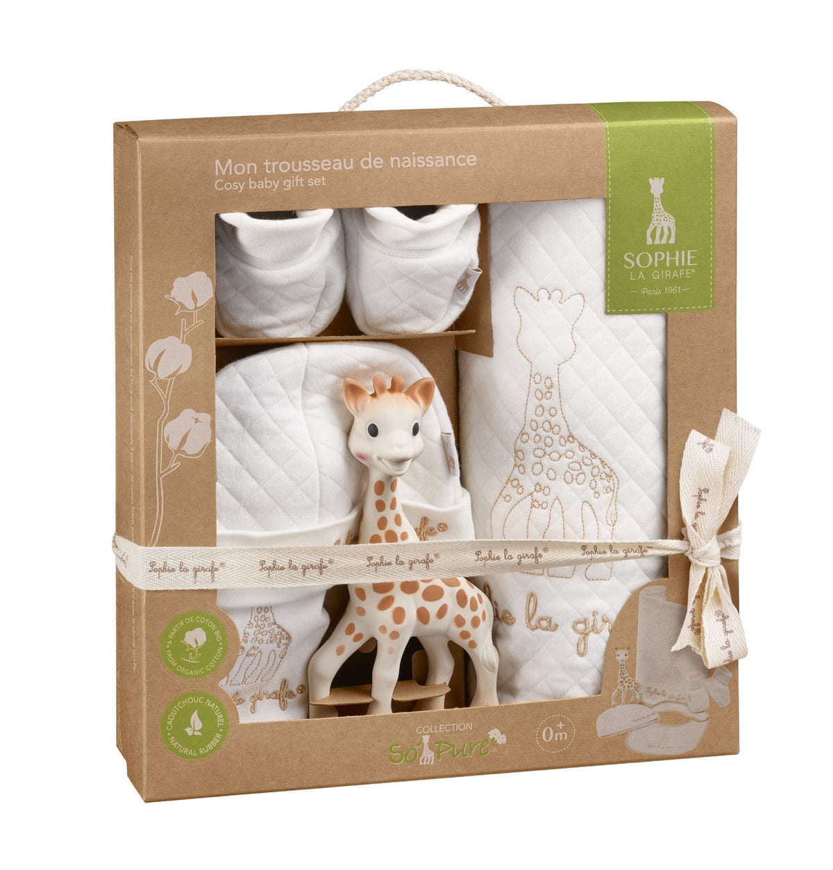 Set dhuratë për lindje - Sophie la girafe