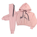 Set sportiv për vajza (2 pjesë) – stil modern me kapuç