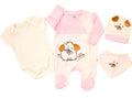 Set komplet për bebe (5 pjesë) – dizajn me qenush