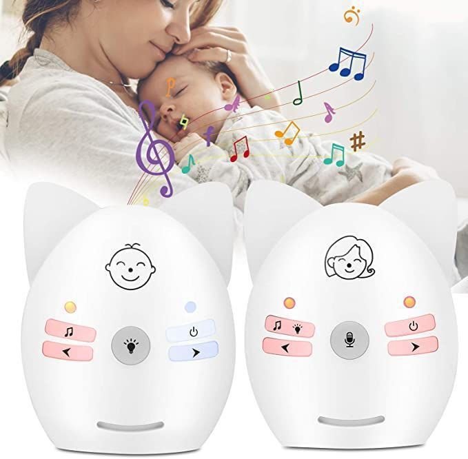 Monitor bebe me audio, dritë nate dhe muzikë (Baby Monitor)
