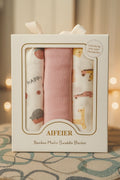 Set pelenash Bamboo Muslin për bebe (3 copë) – super të buta &amp; shumëpërdorim