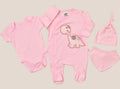 Set për bebe 4 pjesë – komod &amp; perfekt për ditët e para