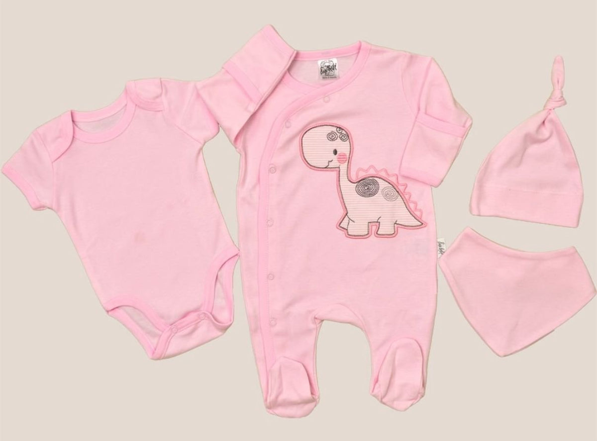 Set për bebe 4 pjesë – komod &amp; perfekt për ditët e para